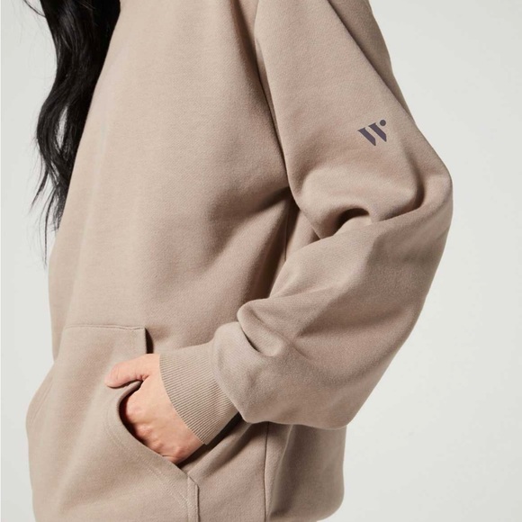 NWT Wear It To Heart - RELAXED DRIVER HOODIE IN PORTOBELLO - Picture 2 of 4